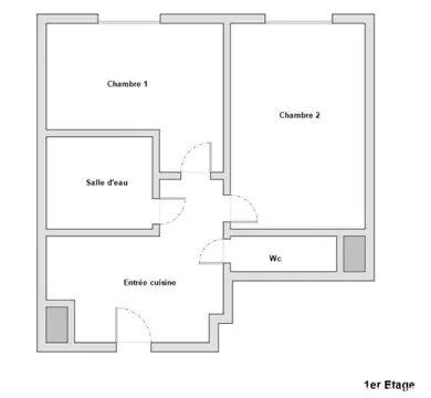 Apartment at Bagneux (92220)