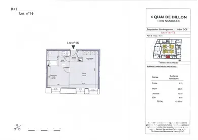 Appartement à Narbonne (11100)