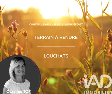 Terrain à bâtir à Louchats (33125)