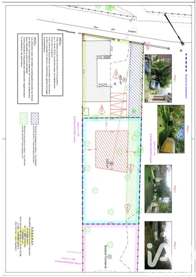 Building plot in Bois-le-Roi (77590)