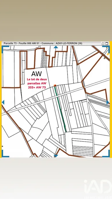 Land in Azay le ferron (36290)