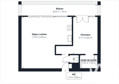 Appartement à Nantes (44200)