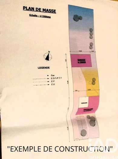 Building plot in Fontenay-sur-Loing (45210)
