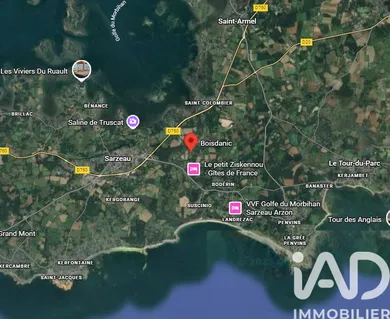 Terrain à bâtir à Sarzeau (56370)