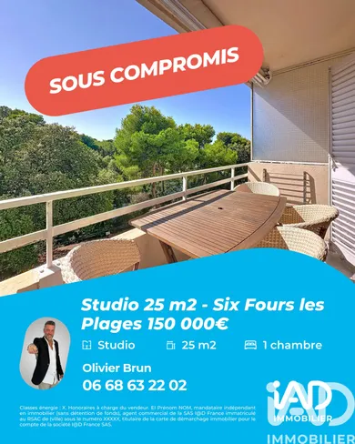 Studio in Six-Fours-les-Plages (83140)
