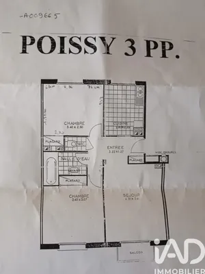 Appartement à Poissy (78300)