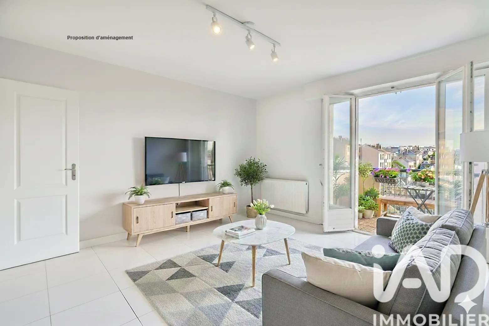 Vente appartement à Lyon (69003) : appartement 2 pièces 56 m² — 6