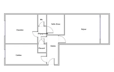 Apartment at Brunoy (91800)