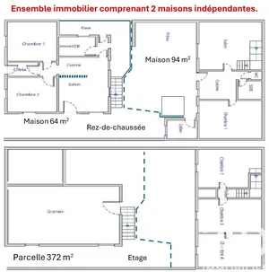 Maison de village à Breuilpont (27640)