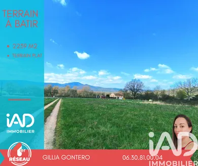 Terrain à bâtir à Beaulieu (43800)