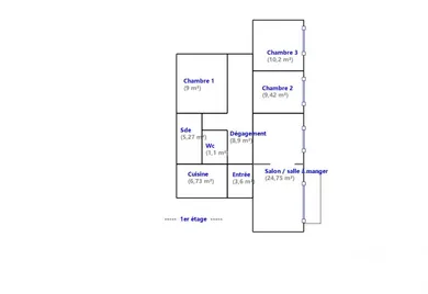 Apartment in Ablon-sur-Seine (94480)