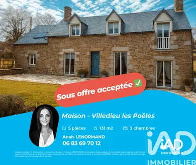 Maison de campagne à Villedieu-les-Poêles (50800)