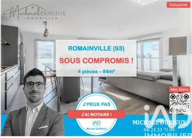 Apartment in Romainville (93230)