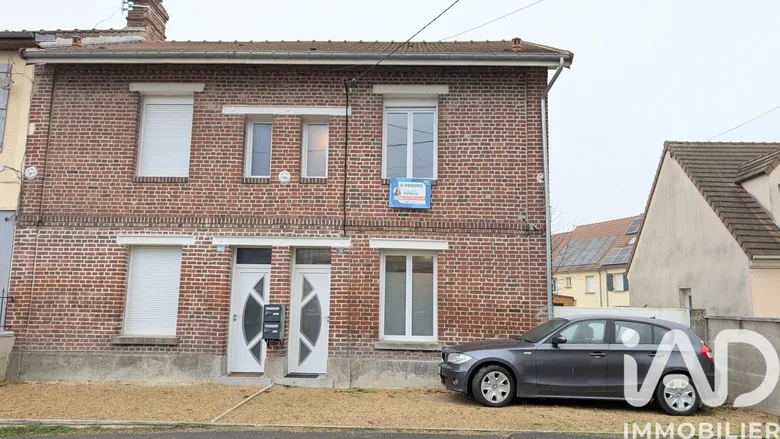 Maison 3 pièces 62 m² · à Villers-Cotterêts · 62 m² · 162 500 €