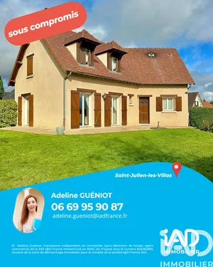 Maison à Saint-Julien-les-Villas (10800)