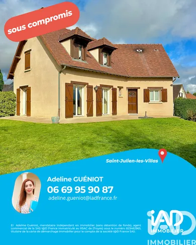 Maison à Saint-Julien-les-Villas (10800)