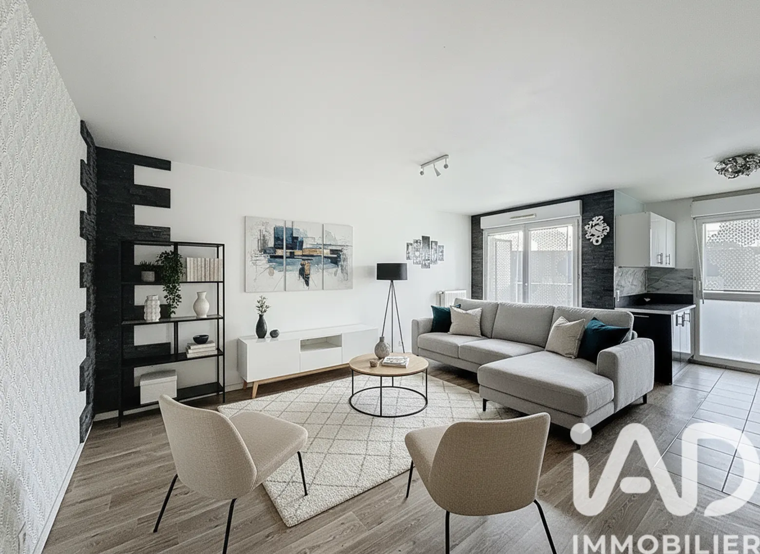 Vente appartement à Valenton (94460) : appartement 3 pièces 63 m² — 2