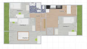 Duplex à Cergy (95000)