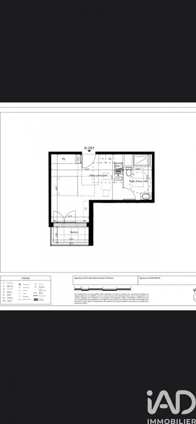 Studio in Montlhéry (91310)