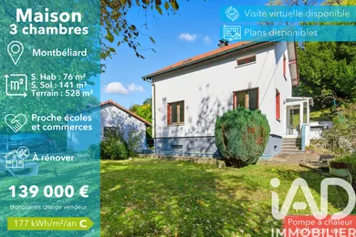 Maison à Montbéliard (25200)