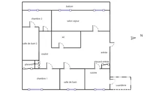 Apartment in Tours (37000)