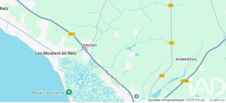 Terrain à bâtir à Les Moutiers-en-Retz (44760) · 205 000 €