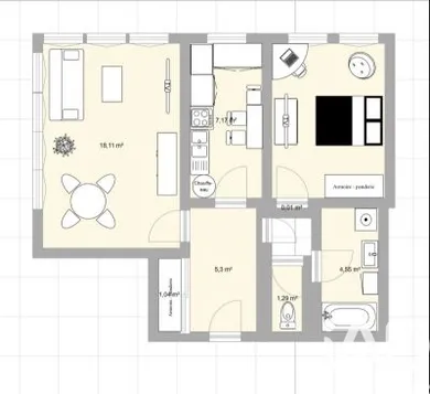 Appartement à Paris (75019)