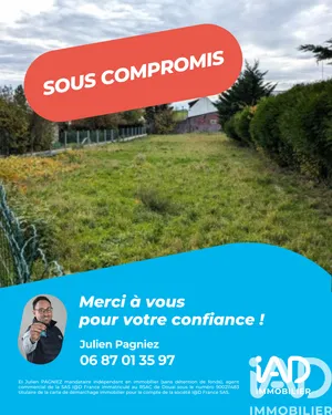 Terrain à bâtir à Sailly-lez-Cambrai (59554)