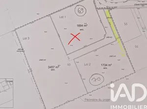 Building plot in Vaudesincourt (51600)