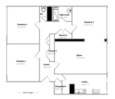 Apartment in Vitry-sur-Seine (94400)