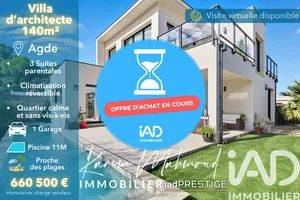 Maison d'architecte à Agde (34300)