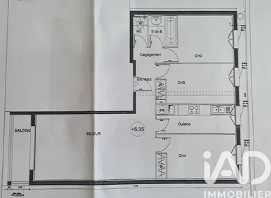 Appartement à Bondy (93140)