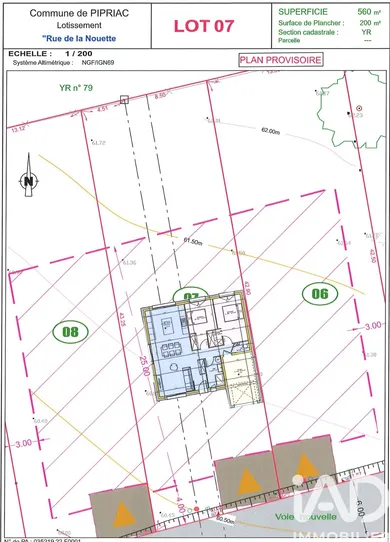 Terrain à bâtir à Pipriac (35550)