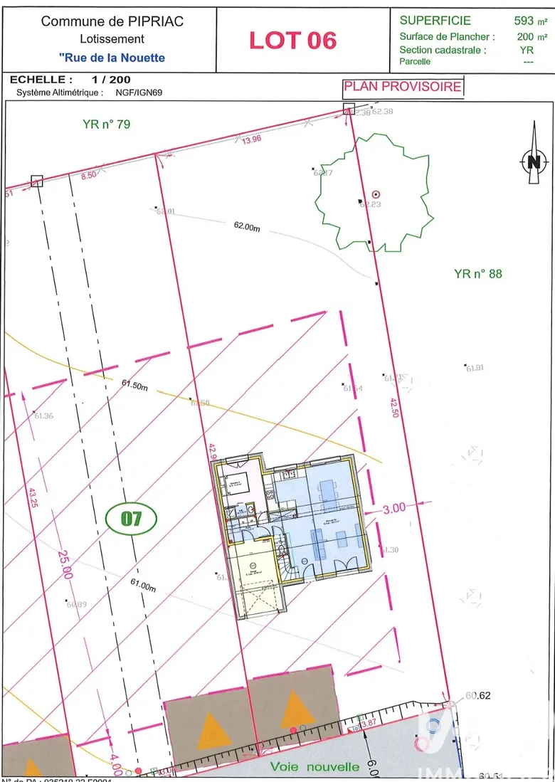 Terrain 115 m² · à Pipriac · 115 m² · 63 900 €