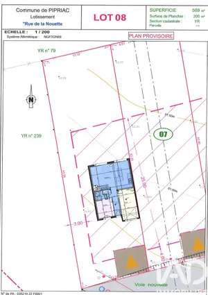 Terrain à bâtir à Pipriac (35550)