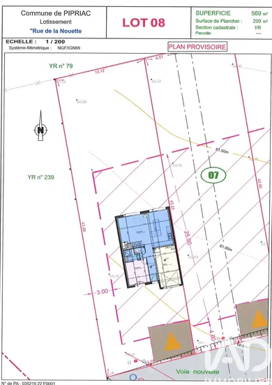 Terrain à bâtir à Pipriac (35550)