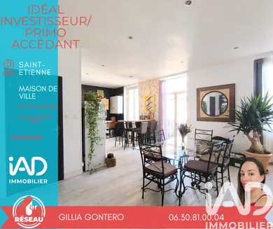 Townhouse in Saint-Étienne (42000)