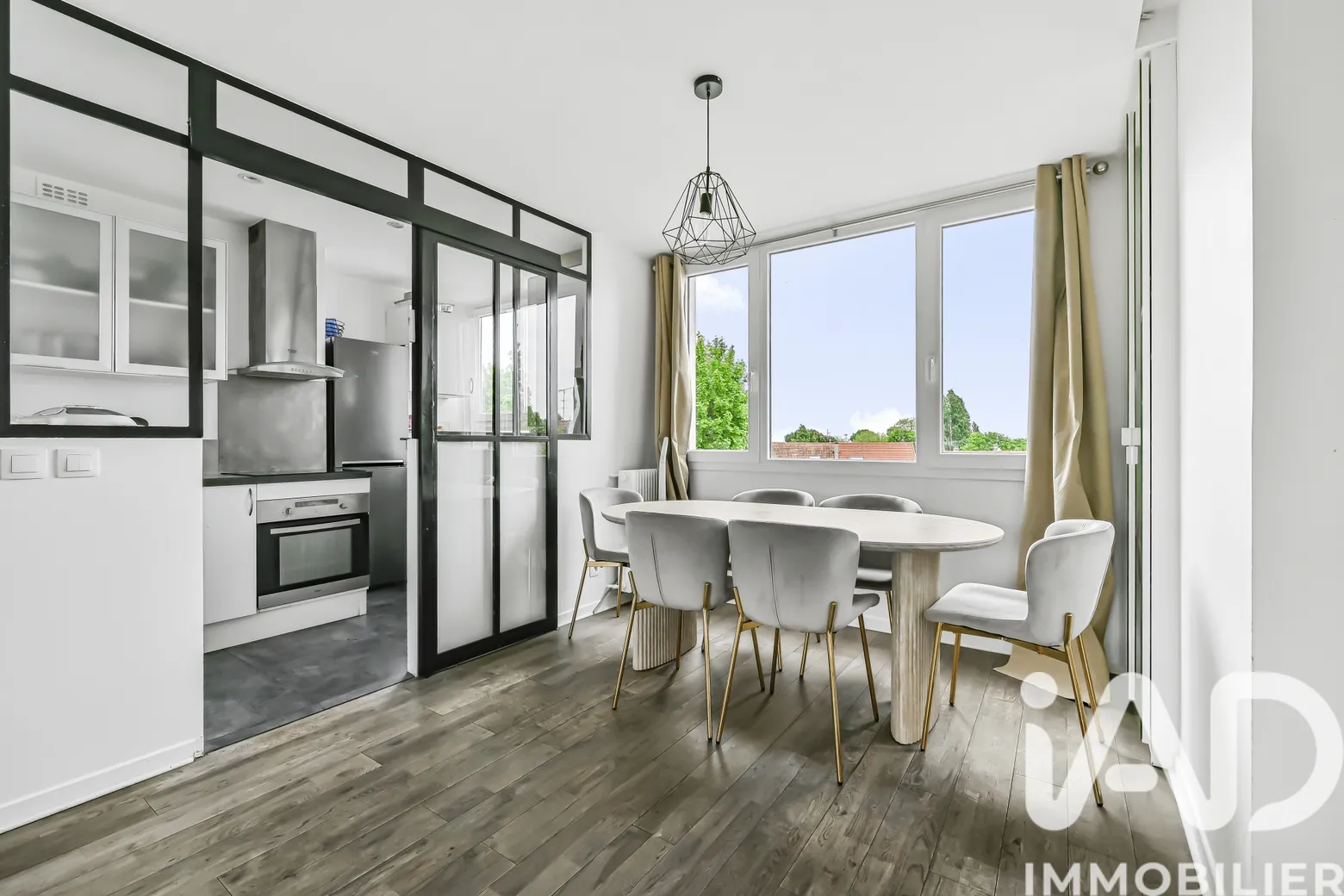 Vente appartement à Le Raincy (93340) : appartement 4 pièces 68 m² — 3