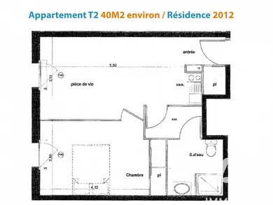 Appartement à Tours (37000)