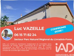 Maison de village à Cunlhat (63590)