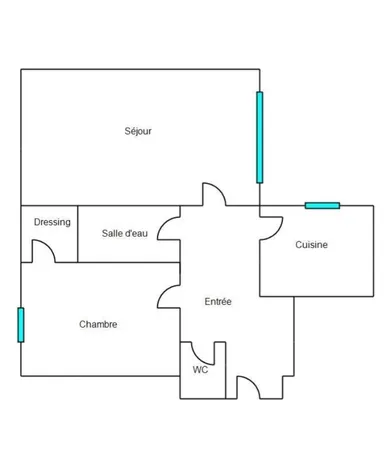 Apartment in Vaux-sur-Seine (78740)