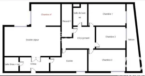 Appartement à Versailles (78000)