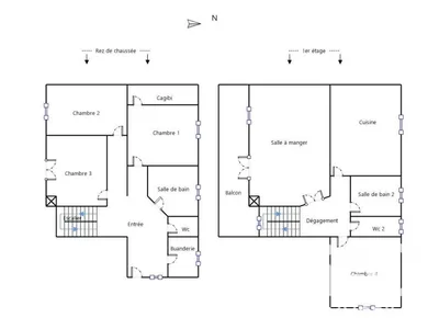 Duplex à Dole (39100)