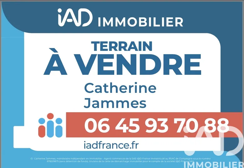 Terrain à bâtir à Néry (60320) · 43 000 €