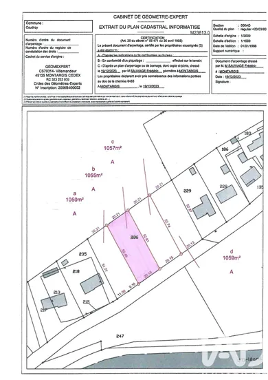 Land in Coudroy (45260)