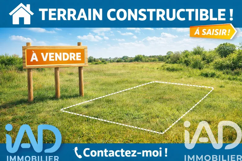 Terrain à Le Molay-Littry (14330) · 51 375 €