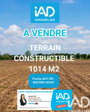 Building plot in Acy-en-Multien (60620)