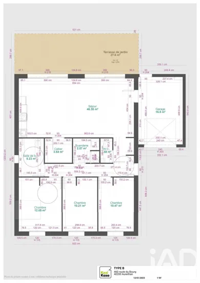 Maison à Aureilhan (40200)