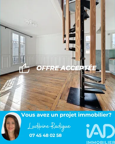 Apartment in Paris (75020)