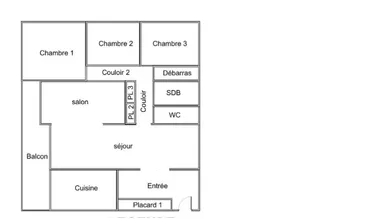 Appartement à Évreux (27000)